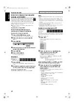 Предварительный просмотр 34 страницы JVC TH-S7 (Spanish) Manual De Instrucciones