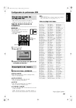 Предварительный просмотр 39 страницы JVC TH-S7 (Spanish) Manual De Instrucciones