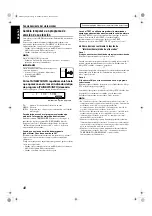 Предварительный просмотр 46 страницы JVC TH-S7 (Spanish) Manual De Instrucciones