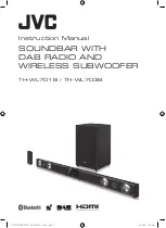 Предварительный просмотр 1 страницы JVC TH-WL701B Instruction Manual