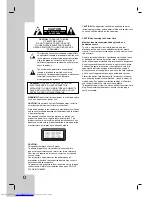 Preview for 2 page of JVC THG51 - TH G51 Home Theater System Instructions Manual