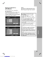 Preview for 21 page of JVC THG51 - TH G51 Home Theater System Instructions Manual