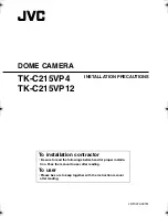 Предварительный просмотр 1 страницы JVC TK-C215VP12 Instructions Manual