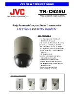 Предварительный просмотр 1 страницы JVC TK-C625U Features