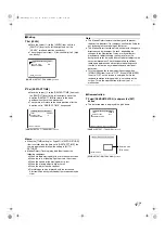 Предварительный просмотр 47 страницы JVC TK-C686E Installation Manual