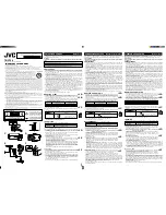 Preview for 1 page of JVC TK-C750U - CCTV Camera Instructions