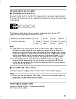 Preview for 21 page of JVC TK-C925U - CCTV Camera Instructions Manual