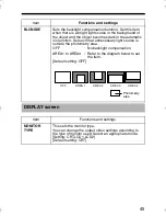 Preview for 45 page of JVC TK-C925U - CCTV Camera Instructions Manual