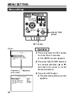 Preview for 30 page of JVC TK-WD310U - CCTV Camera Instructions Manual