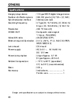 Preview for 46 page of JVC TK-WD310U - CCTV Camera Instructions Manual