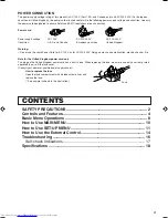 Preview for 3 page of JVC TM-1011 Instructions Manual