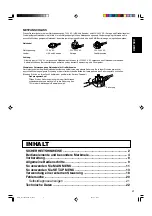 Предварительный просмотр 4 страницы JVC TM-1051DG (German) Bedienungsanleitung