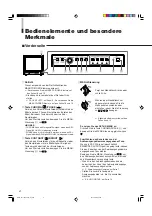 Preview for 5 page of JVC TM-1051DG (German) Bedienungsanleitung