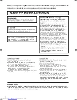 Preview for 2 page of JVC TM-1650SU - Color Monitor Instructions Manual