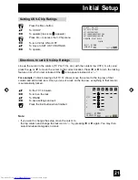 Preview for 21 page of JVC TM-2003U - Color Monitor/receiver User Manual