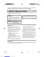 Preview for 2 page of JVC TM-2100PN-K Instructions Manual