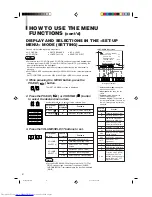 Preview for 8 page of JVC TM-2100PN-K Instructions Manual