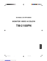 Preview for 51 page of JVC TM-2100PN Instructions Manual