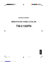 Preview for 67 page of JVC TM-2100PN Instructions Manual