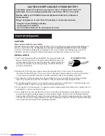 Preview for 3 page of JVC TM-2703U User Manual