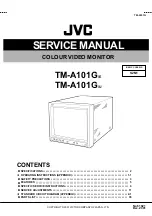 JVC TM-A101G/E Service Manual preview