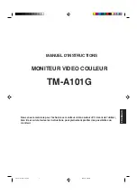 Preview for 35 page of JVC TM-A101G Instructions Manual