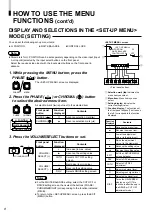 Preview for 8 page of JVC TM-A140PN-A Instructions Manual