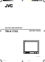 Preview for 1 page of JVC TM-A170G Instructions Manual