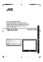 Preview for 1 page of JVC TM-A210G Instructions Manual