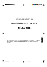 Preview for 35 page of JVC TM-A210G Instructions Manual