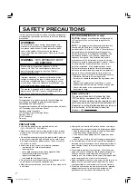 Preview for 4 page of JVC TM-H1750CG Instructions Manual