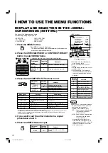 Preview for 14 page of JVC TM-H1750CG Instructions Manual