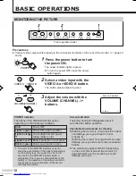 Предварительный просмотр 12 страницы JVC TM-L450TU - Lccs Color Monitor Instructions Manual