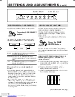 Предварительный просмотр 16 страницы JVC TM-L450TU - Lccs Color Monitor Instructions Manual