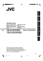 Предварительный просмотр 1 страницы JVC TS-C421 SPG Installation Manual