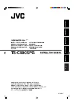 JVC TS-C500SPG Installation Manual preview