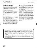 Preview for 22 page of JVC TV-13143 User Manual