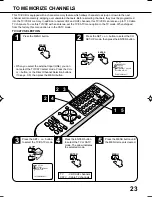 Предварительный просмотр 25 страницы JVC TV-20F243 User Manual