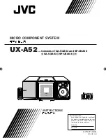 Preview for 1 page of JVC UX-A52 Instructions Manual