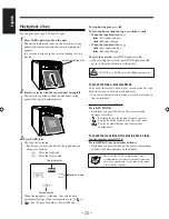 Предварительный просмотр 28 страницы JVC UX-A52 Instructions Manual