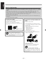Предварительный просмотр 32 страницы JVC UX-A52 Instructions Manual