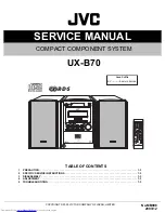 Preview for 39 page of JVC UX-B70 Service Manual