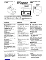 Preview for 3 page of JVC UX-D99R EN (Swedish) Instructions Manual