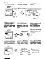 Preview for 8 page of JVC UX-D99R EN (Swedish) Instructions Manual