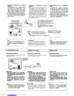 Preview for 9 page of JVC UX-D99R EN (Swedish) Instructions Manual