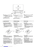 Preview for 12 page of JVC UX-D99R EN (Swedish) Instructions Manual