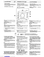 Preview for 17 page of JVC UX-D99R EN (Swedish) Instructions Manual