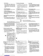 Preview for 18 page of JVC UX-D99R EN (Swedish) Instructions Manual