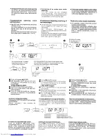 Preview for 19 page of JVC UX-D99R EN (Swedish) Instructions Manual