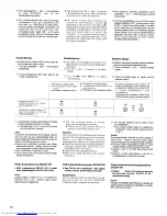 Preview for 22 page of JVC UX-D99R EN (Swedish) Instructions Manual